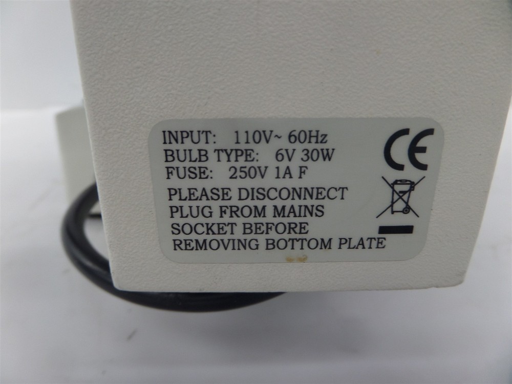 VWR VistaVision Inverted Microscope - Needs New Bulb