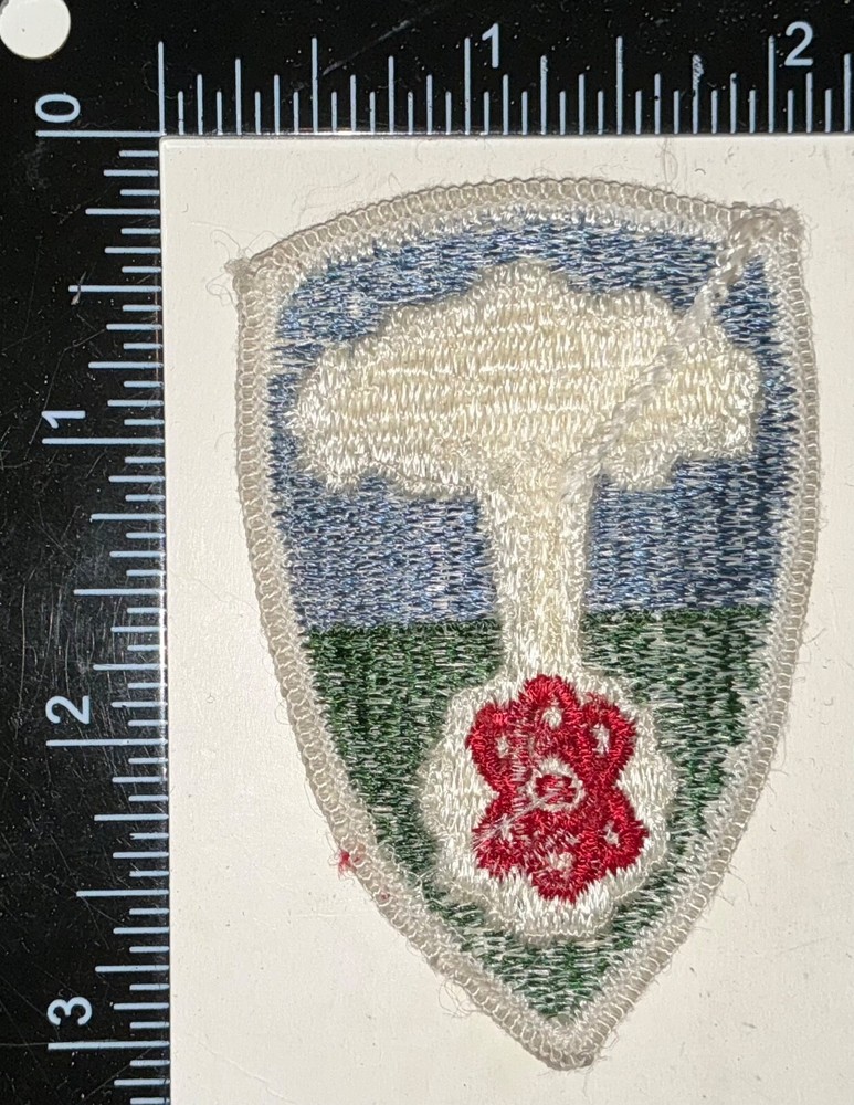 Cold War US Army Defense Atomic Support Agency MERROWED EDGE Patch