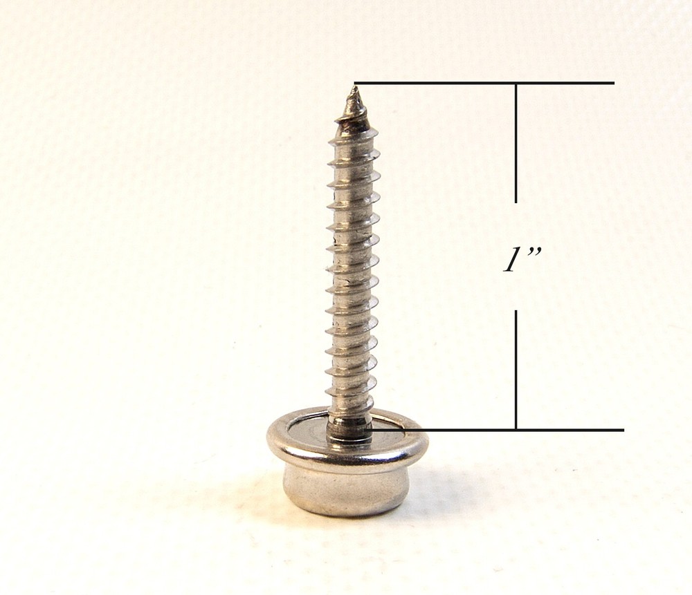 Screw Stud, 1" Inch in Length - Screw Stud Only