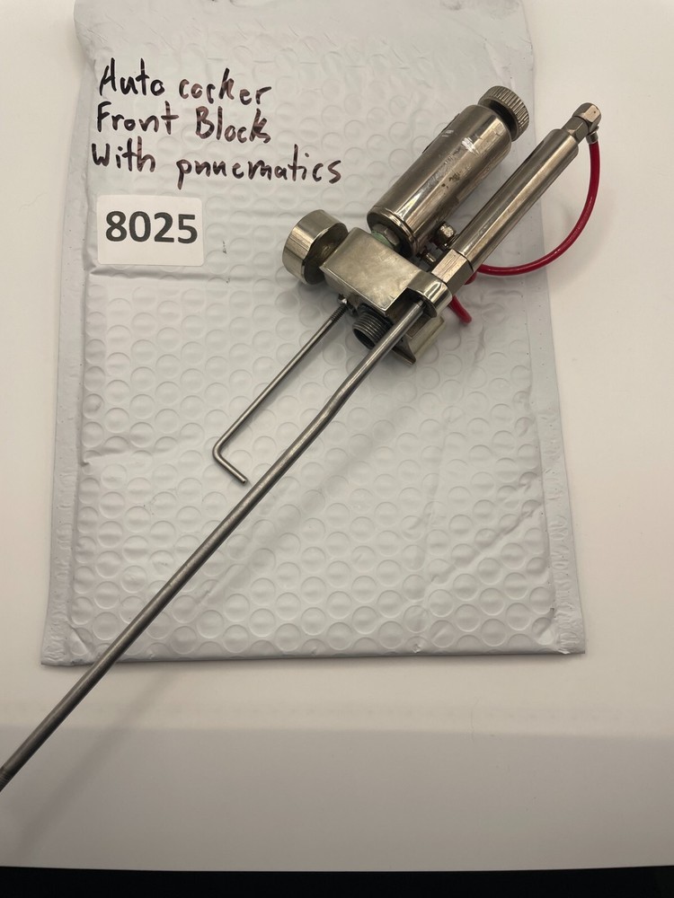 Autococker Front Block with Pneumatics Silver