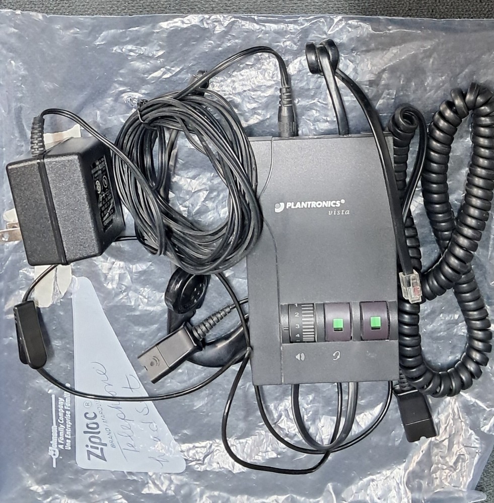 Plantronics M12 VISTA Modular Amplifier Headset
