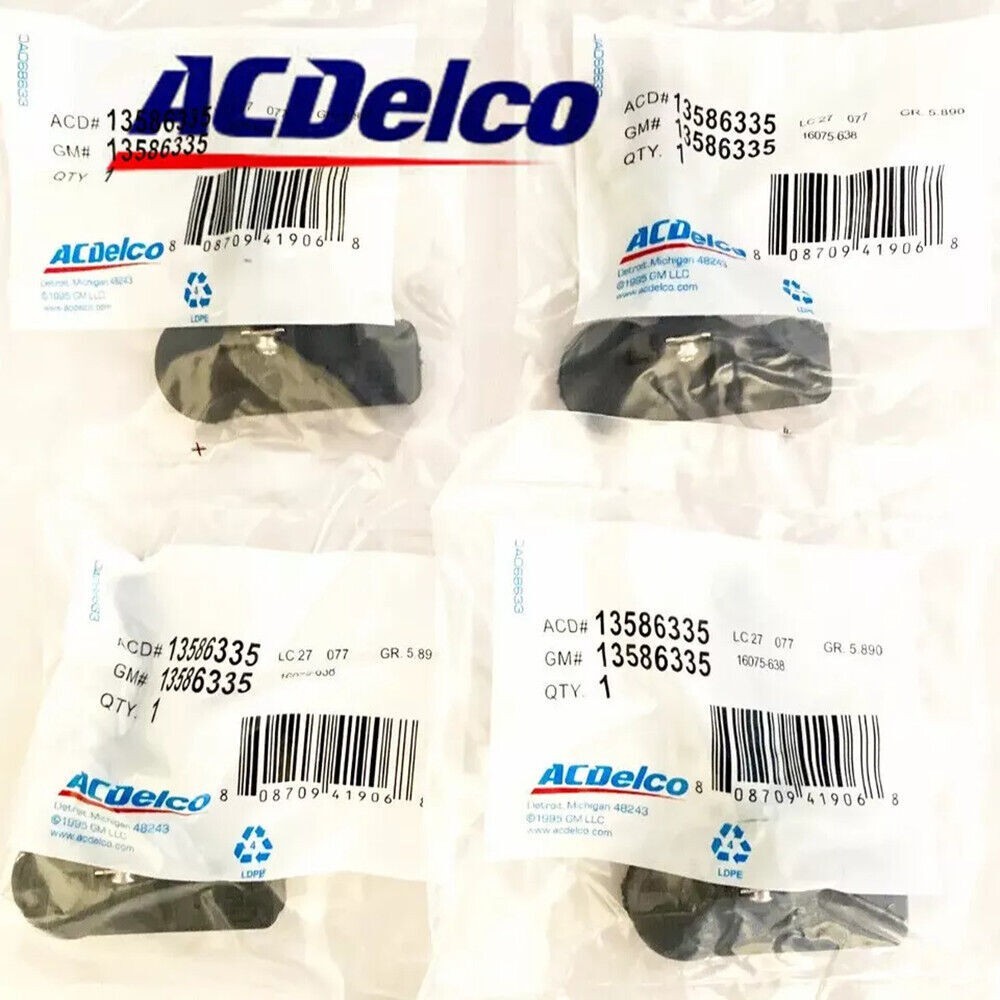 4x GM Chevy GMC Buick Genuine 13586335 TPMS Tire Pressure Monitoring Sensor