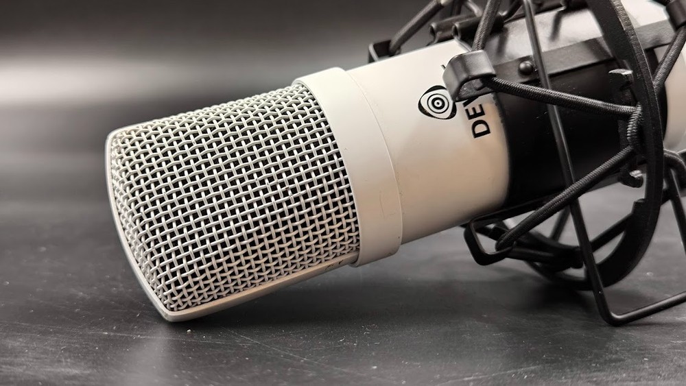 Devine M-Mic USB Microphone Used Working White