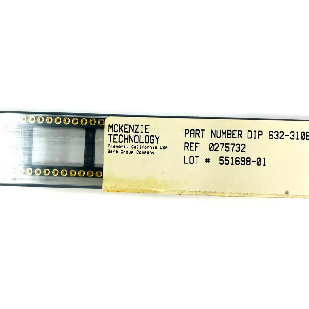 McKenzie Technology IC Socket DIP 632-310B 32 Position 12 pcs Pack