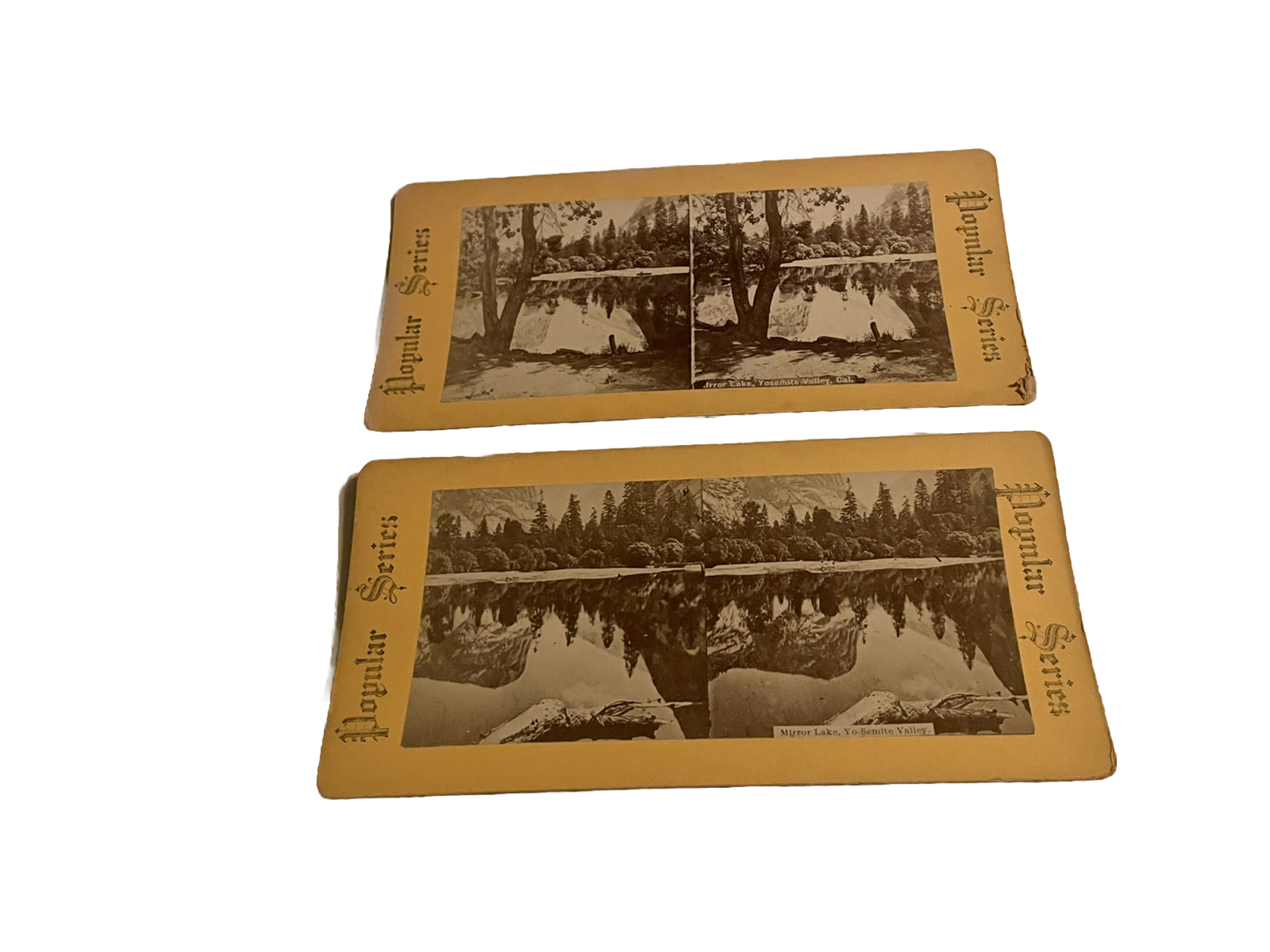 2 Mirror Lake, Yosemite Valley, California (2) Popular Series