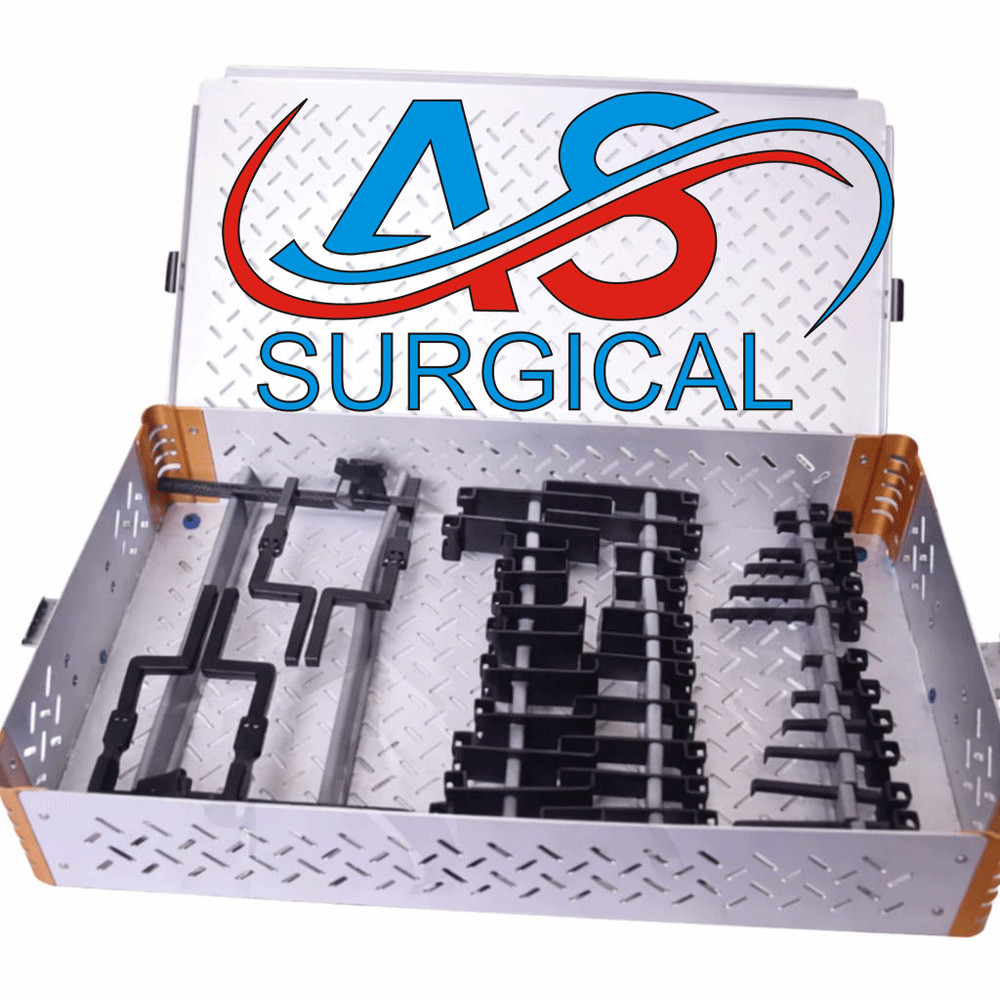 McCulloch Lumbar Retractor Set | Surgical Instruments With Sterilization Box