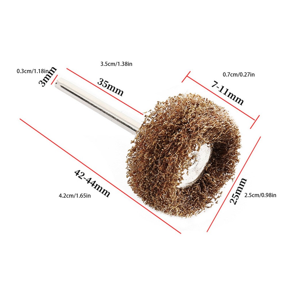 80PPack Small Buffing Abrasive Wheel Surface Polishing Shank Craft Rotary Tool