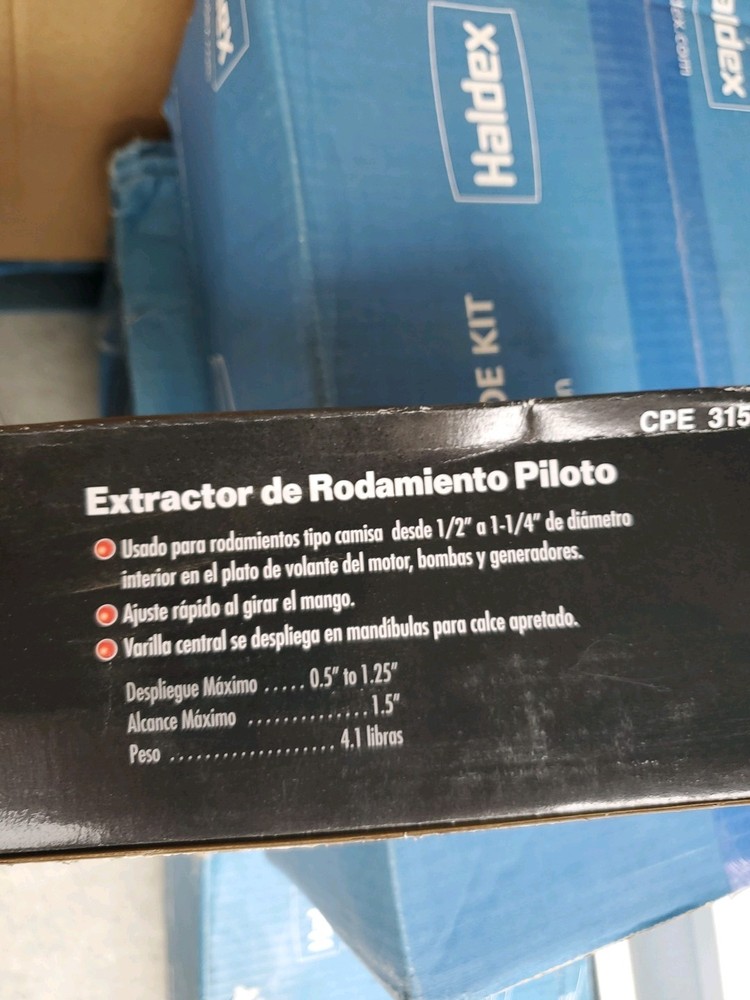 1-1/2" Pilot Bearing Puller Car Quest 31538