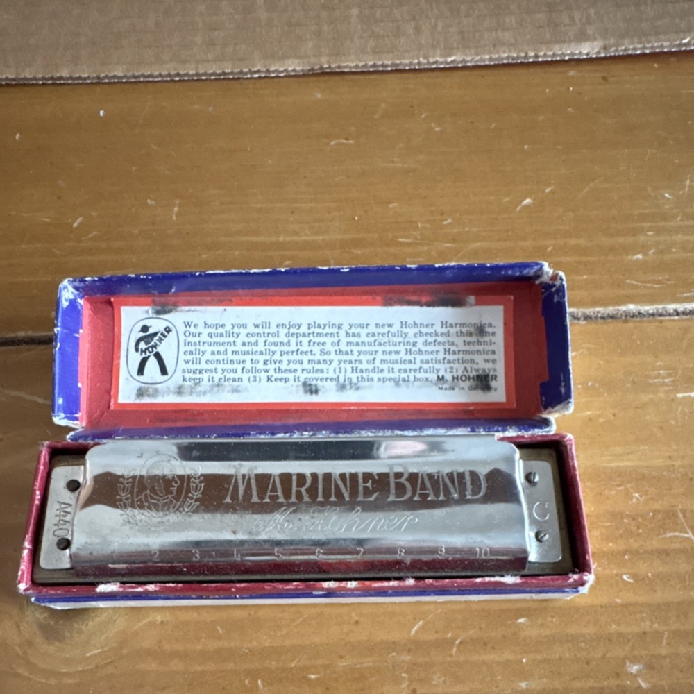 HOHNER Marine Band Diatonic Harmonica Key C