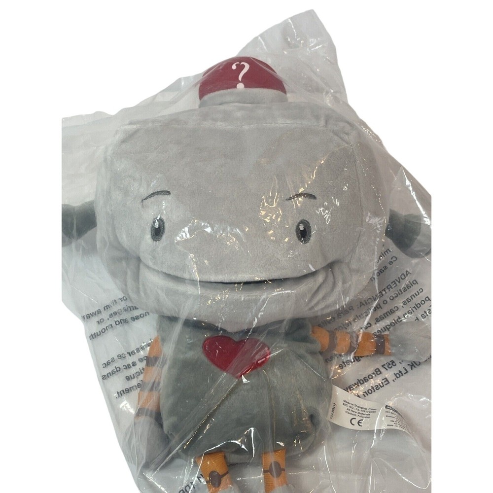 Scholastic Robot Alien Puppet Book Lover Reader Library Bookshelf Plush