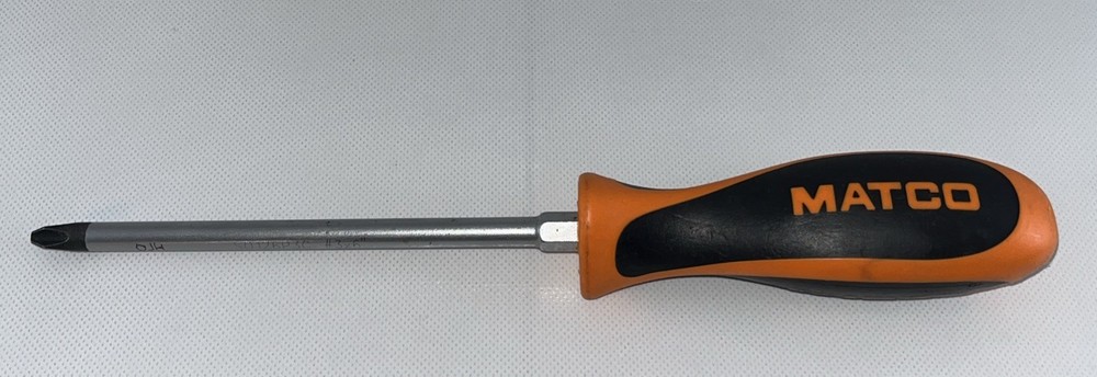 Matco Tools SO126P3C #3 Phillips Head Screwdriver Orange Handle 11”