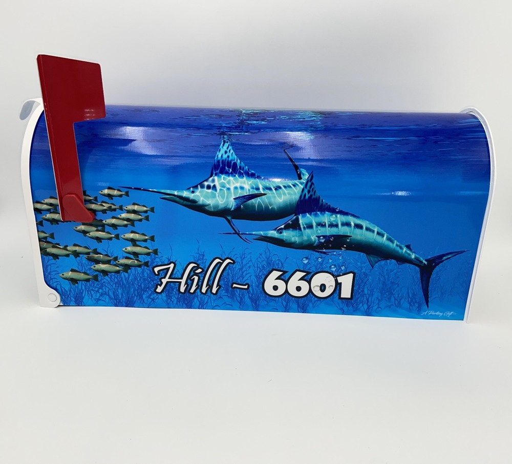 Marlin custom mailbox: Personalized Christmas Gift