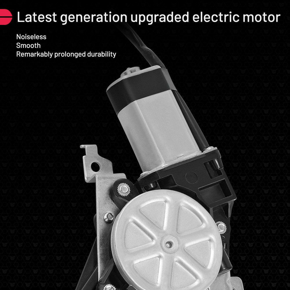 For 1992-2014 Ford E150 E250 E350 Van Front Left Power Window Regulator w/ Motor