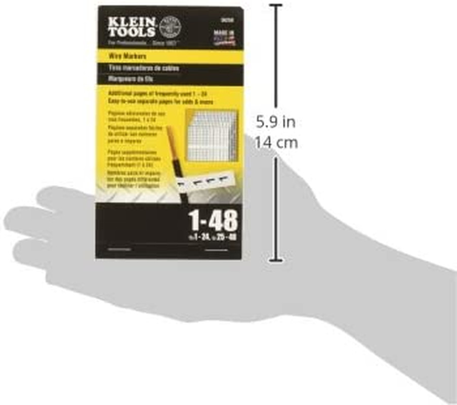 Wire Marker Numbers Book Panel Labels Adhesive Label Cable Markers Sheet Tags