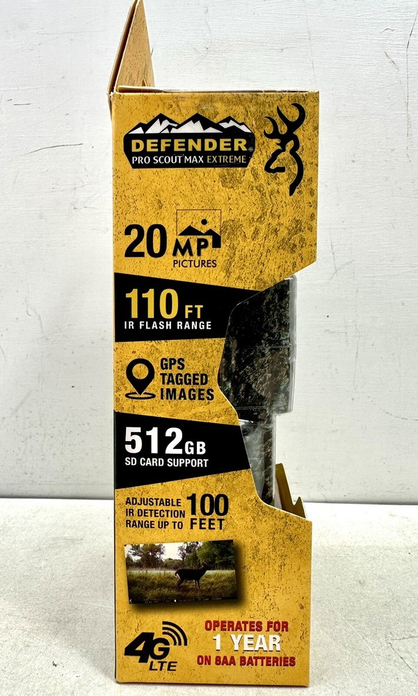BROWNING DEFENDER PRO SCOUT MAX EXTREME GAME CAMERA