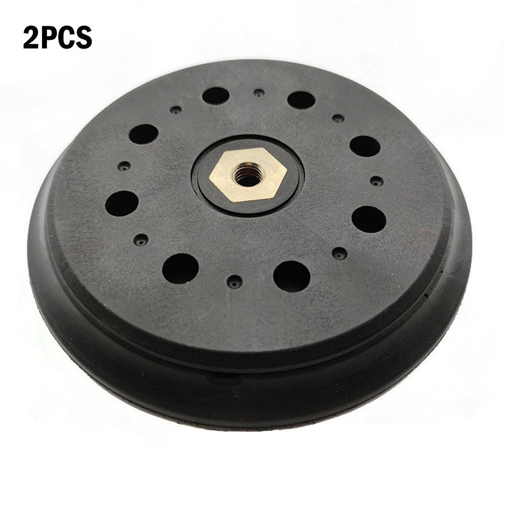 Backing Pad 6 Inch 2pcs High-density PU Polishing Disc Sander Disk Discs