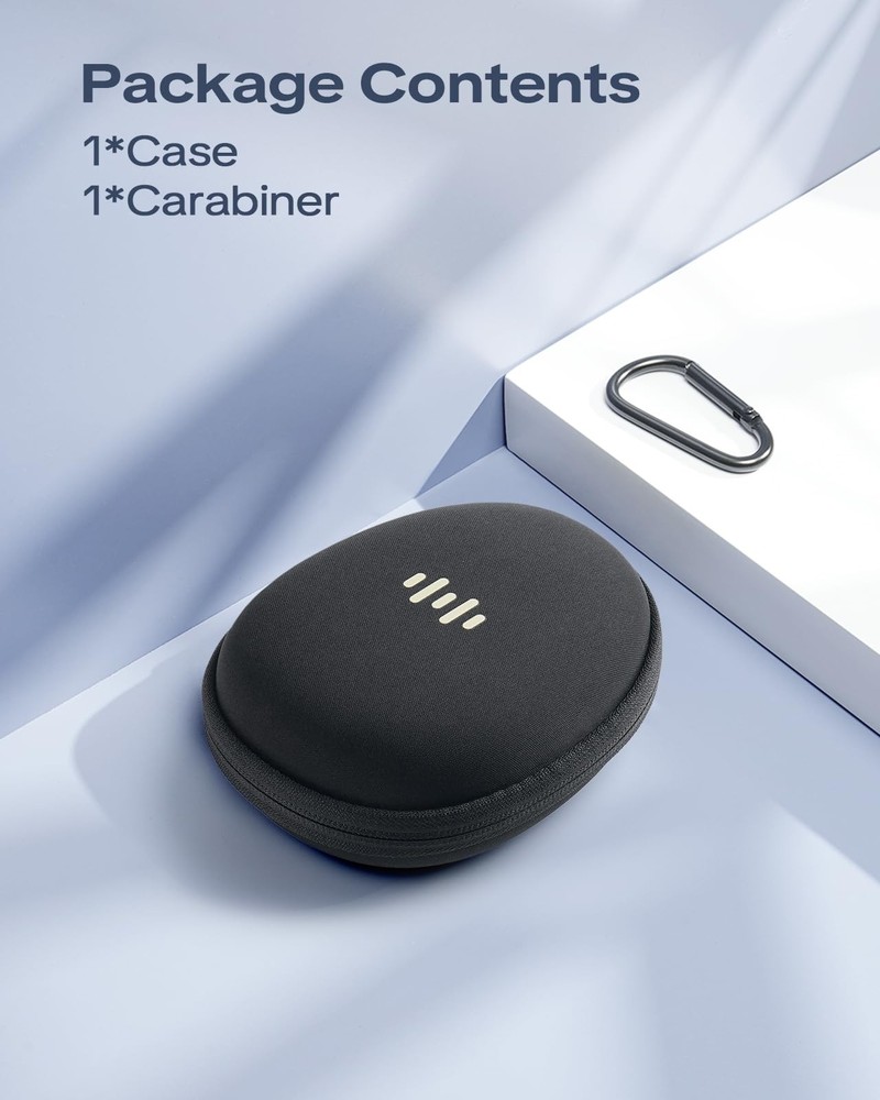 Headphone Case for Shokz OpenRun Pro 2/OpenRun/OpenSwim Pro/OpenMove black