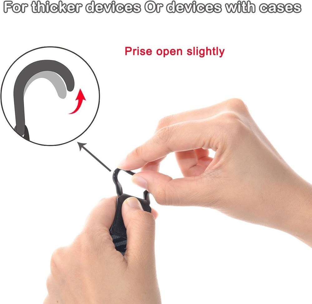 Security Hand Strap Holder with Silicon for Tablets, Compatible with Ipad P