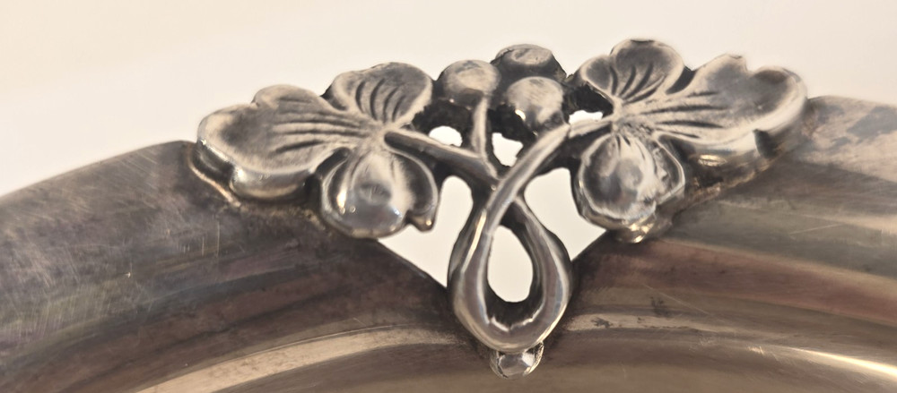 VTG Fisher Silversmith Bowl Silver Plate EPC #K 264 - 10 in Dia 5 in Tall