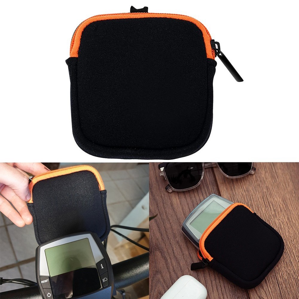 Sleek Neoprene Screen Protector Case for Ebike Displays Secure Storage Solution