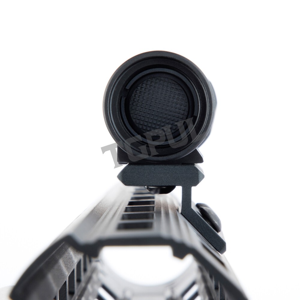 M300 M600 Scout Light M-Lok Offset Flashlight Rail Base Scope Mount Combo Set