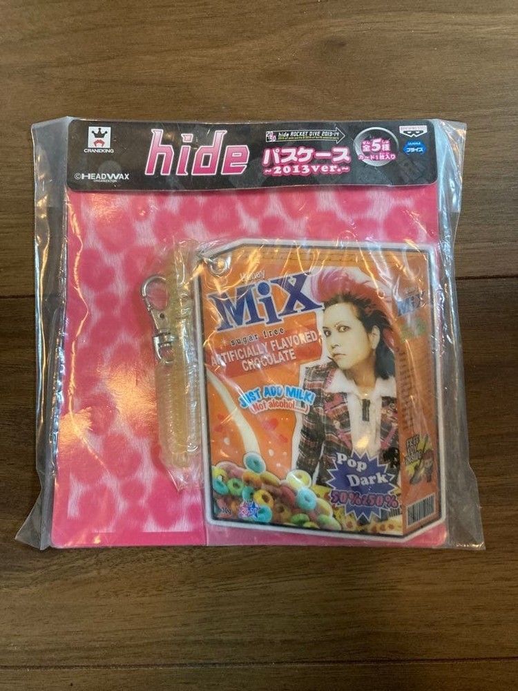 hide x Japan pass case 2013 version New Banpresto Prize Visual Kei