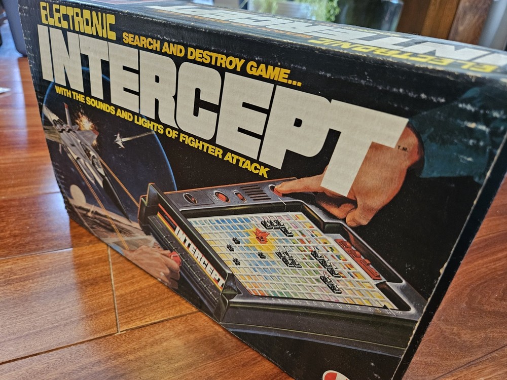 Lakeside Electronic Intercept Game In Box Not Tested. Incomplete