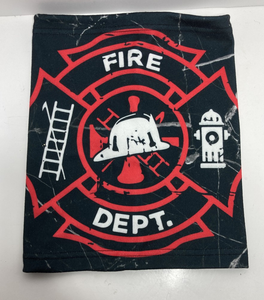 Firefightet Facemask / Gator “Black Red White” NWOT