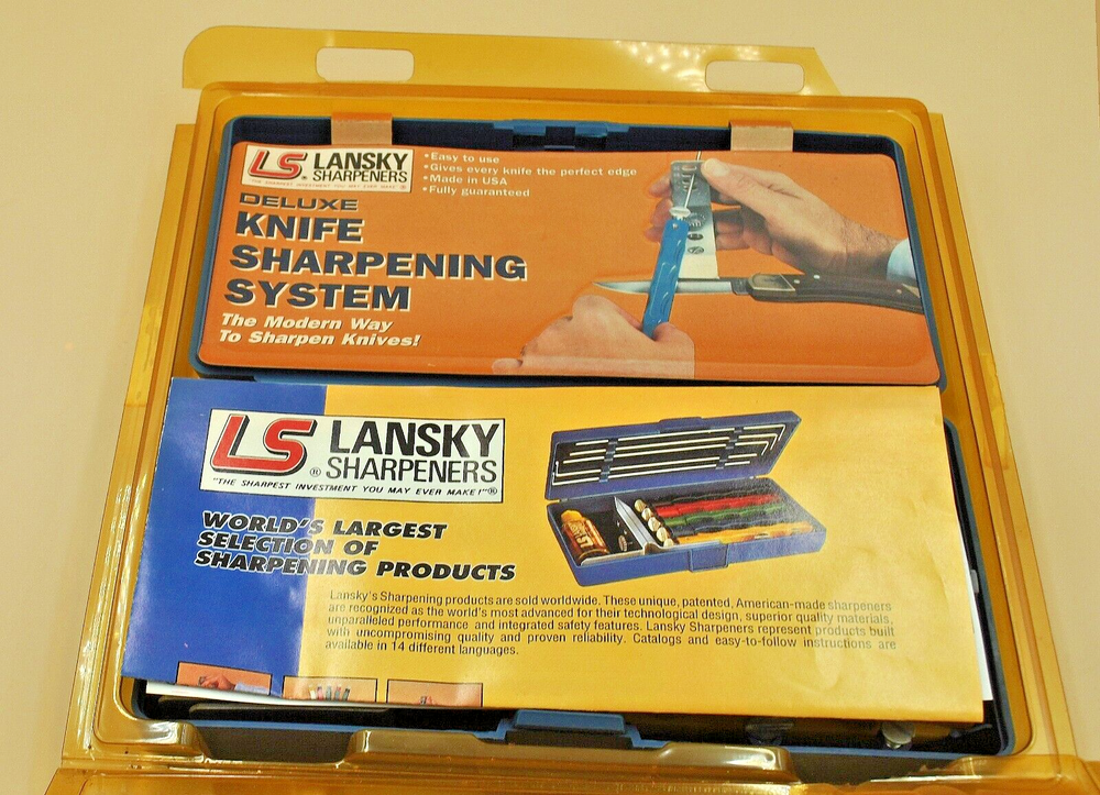 Lansky Sharpeners Deluxe Knife Sharpening System