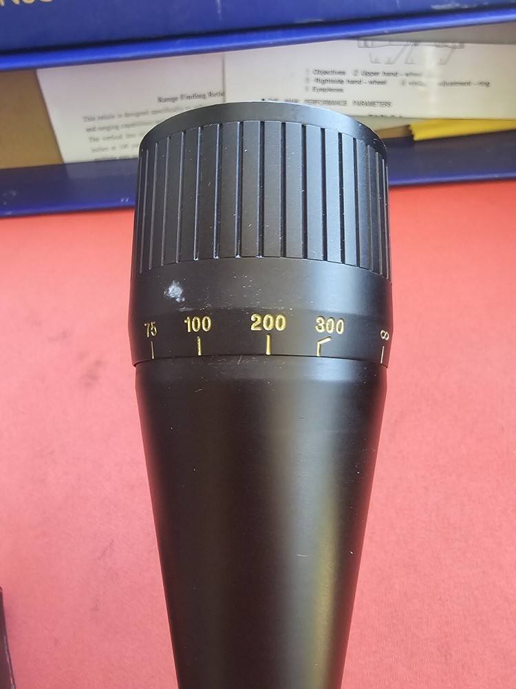 NCSTAR 6-24×50 AOE RANGEFINDER SCOPE IN ORIGINAL BOX USED CONDITION UNTESTED E3