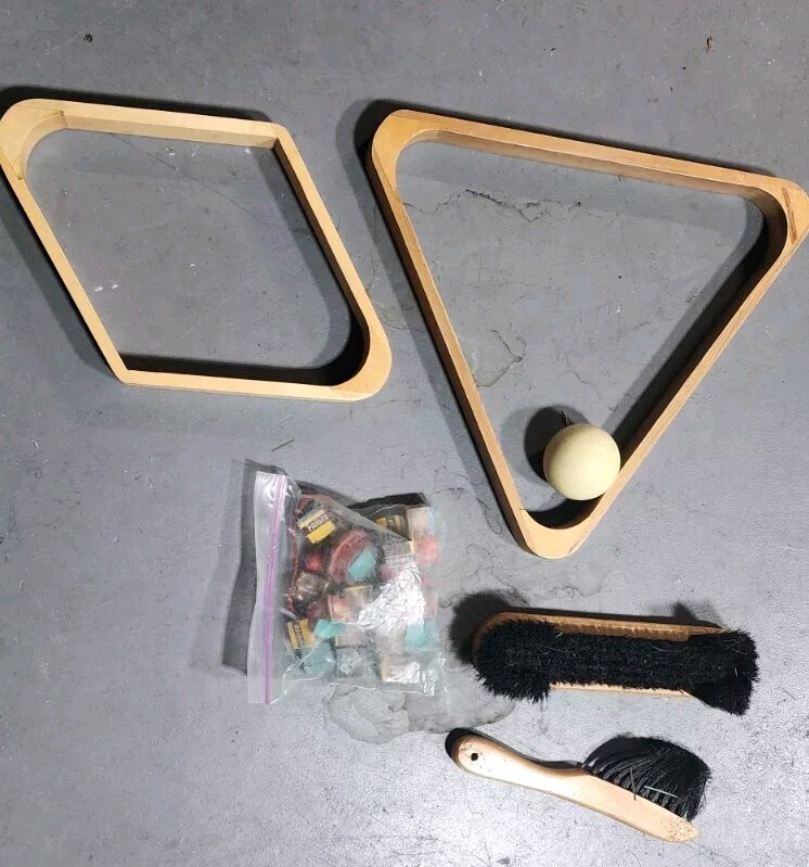 Billiards Accesory Lot Used