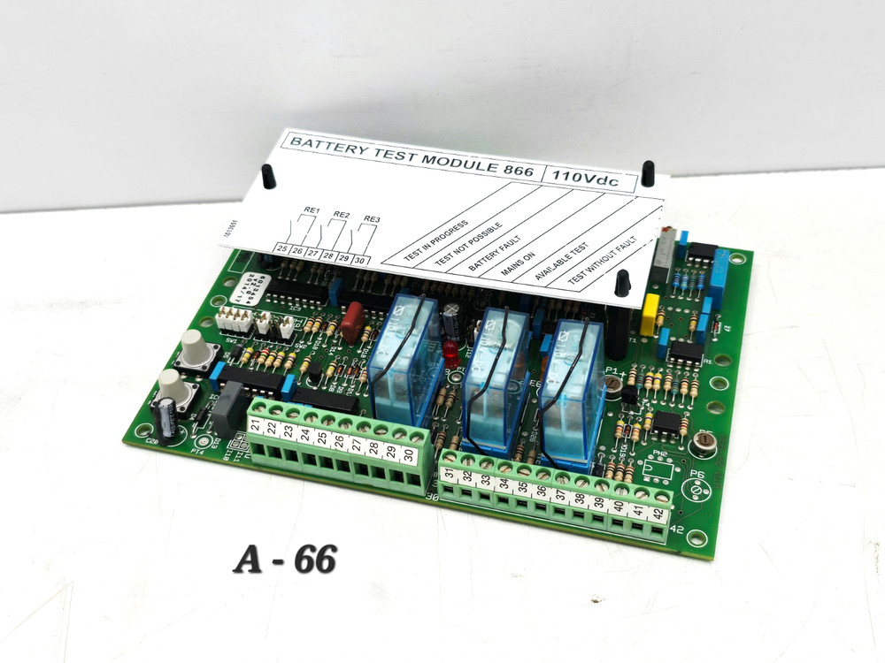 866-02-01A BATTERY TEST MODULE 866