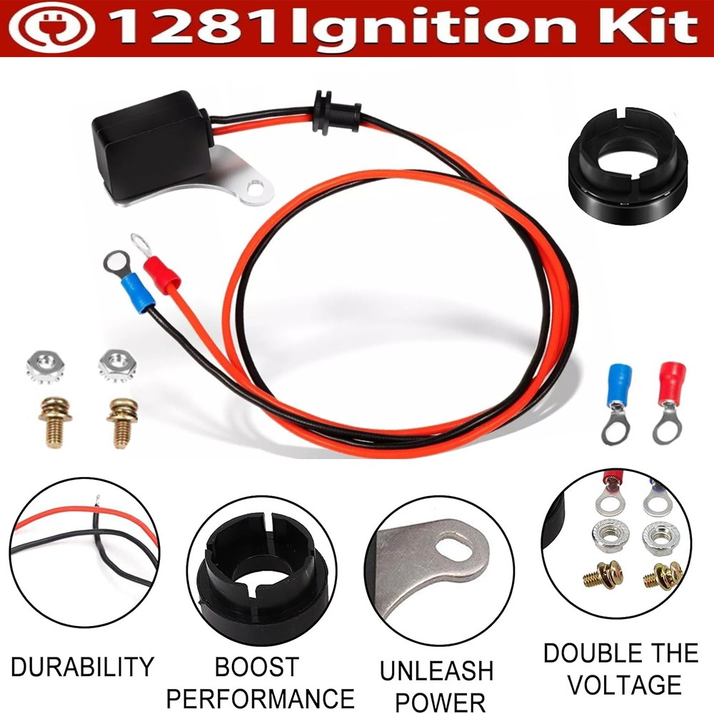 For Ford V8 Pertronix 1281 Ignition Points-to-Electronic Conversion Kit Ignitor✅