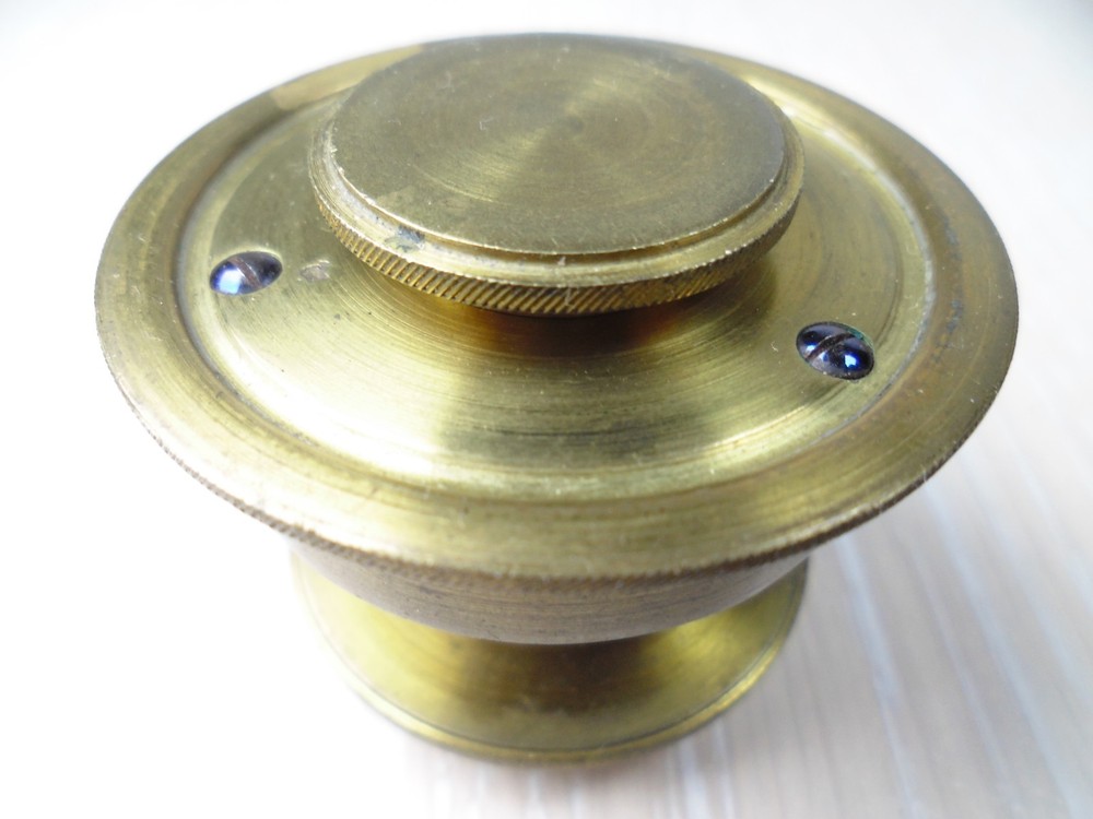 🔰 LONDON LENS OBJECTIVE MICROSCOPE ANTIQUE BRASS