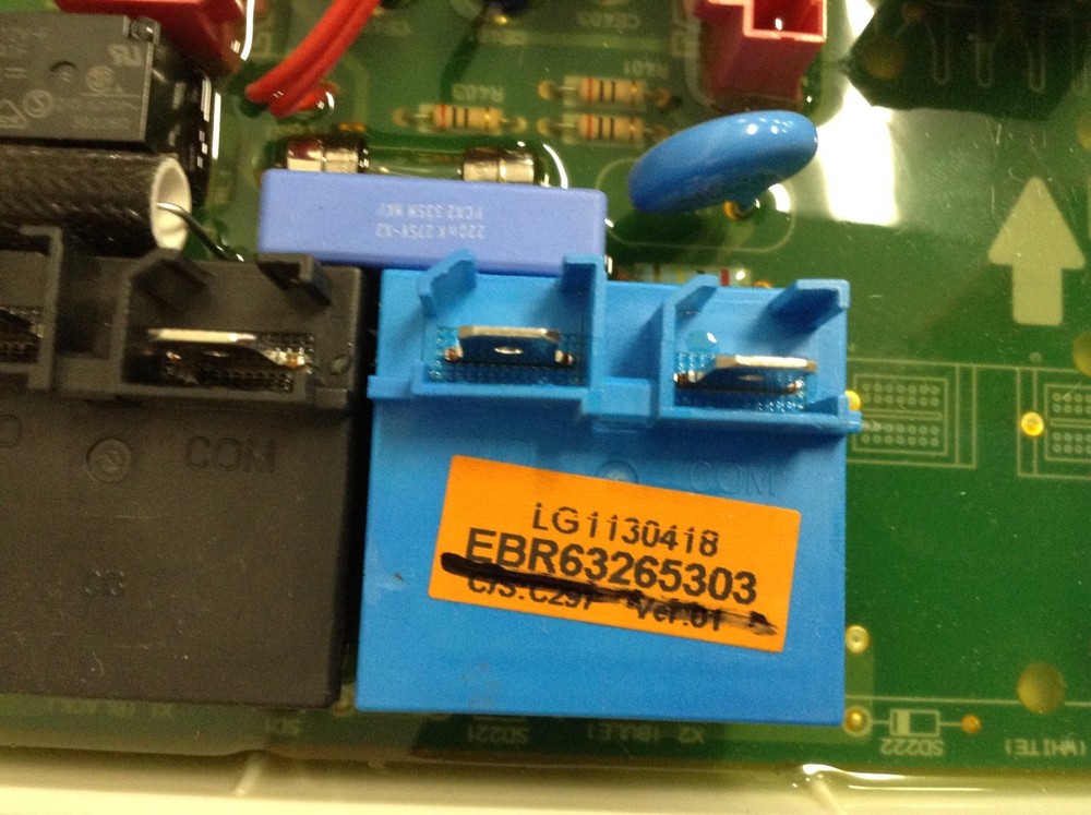 LG Dishwasher Main Control Board EBR63265303