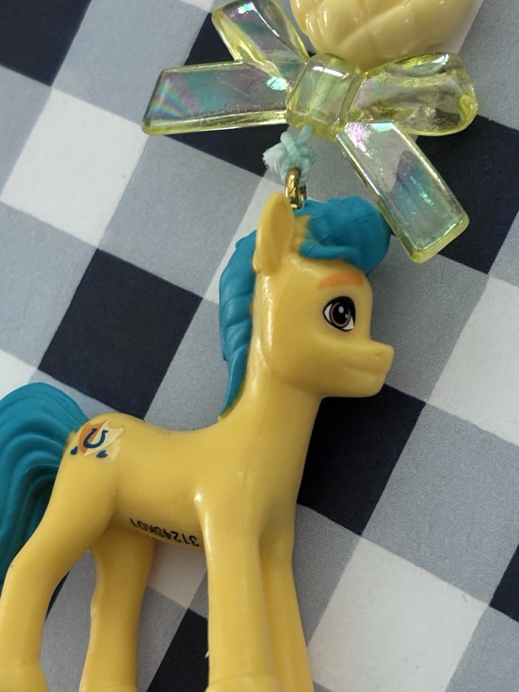Pony Yellow Bookmark Dangle Junk Journal Charm Handmade