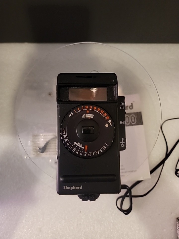 Shepherd Dual Flashmeter FM-1000 Untested W/manual, Instructions And Carrying...