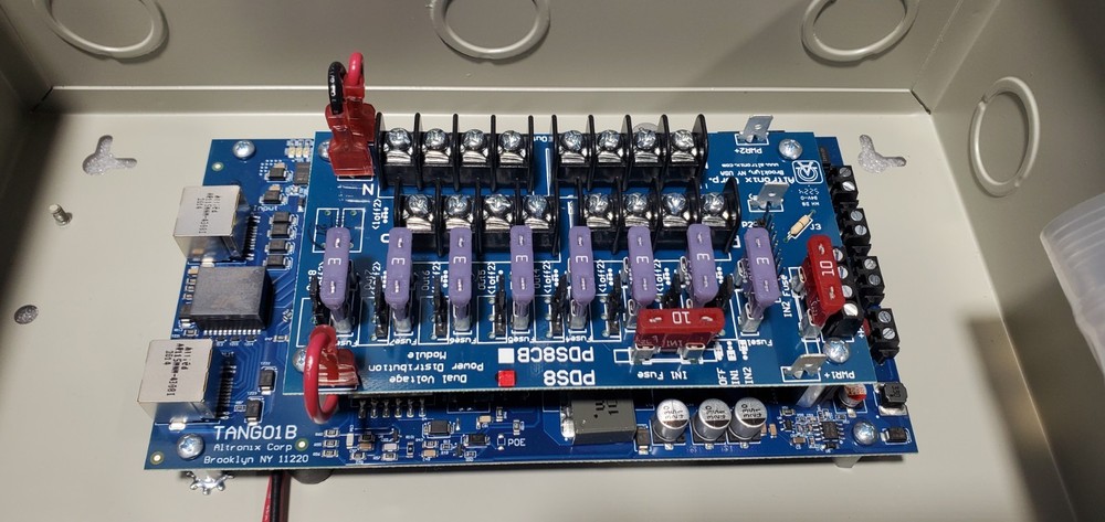 Altronix TANGO8AP PoE DRIVEN MULTI-OUTPUT POWER SUPPLY W/ ACCESS CONTROLLER