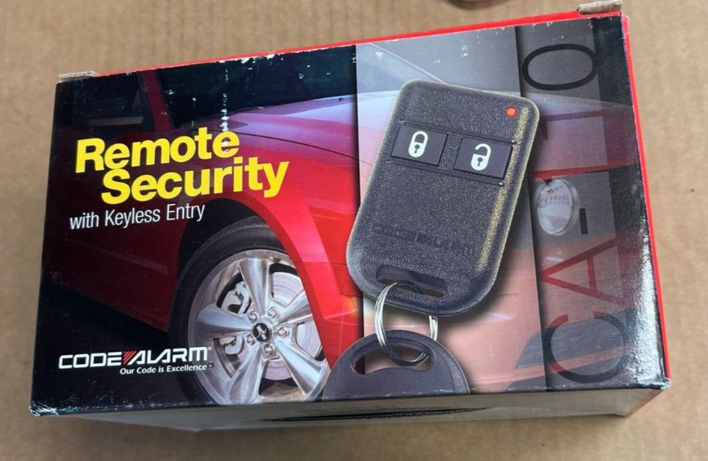 CODE ALARM CA-110 CAR ALARM REMOTE SECURITY WITH KEYLESS ENTRY NEW