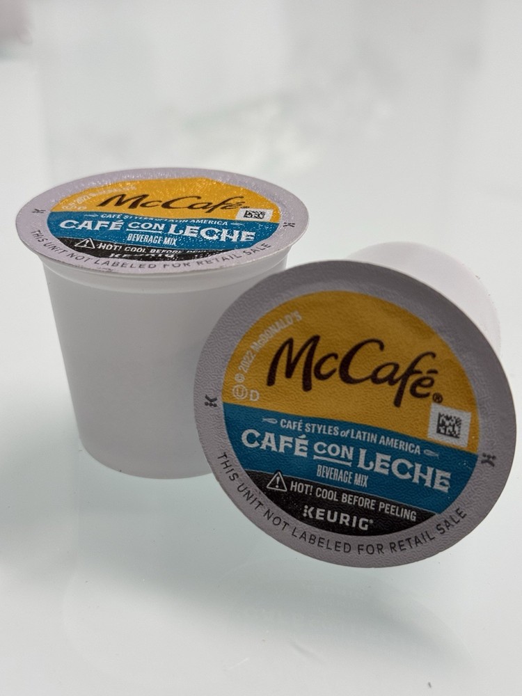 McCafé Cafe Con Leche K-cups.  60 Pods.  Bulk