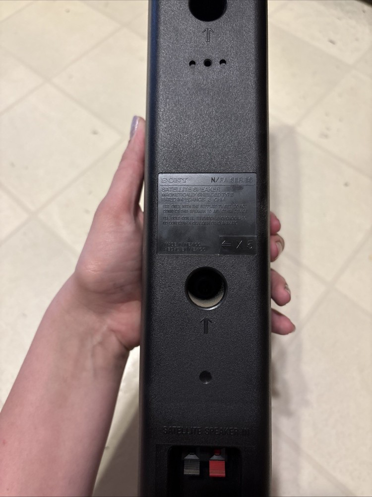 Sony N/FA Series Satellite Speaker with Stand Untested