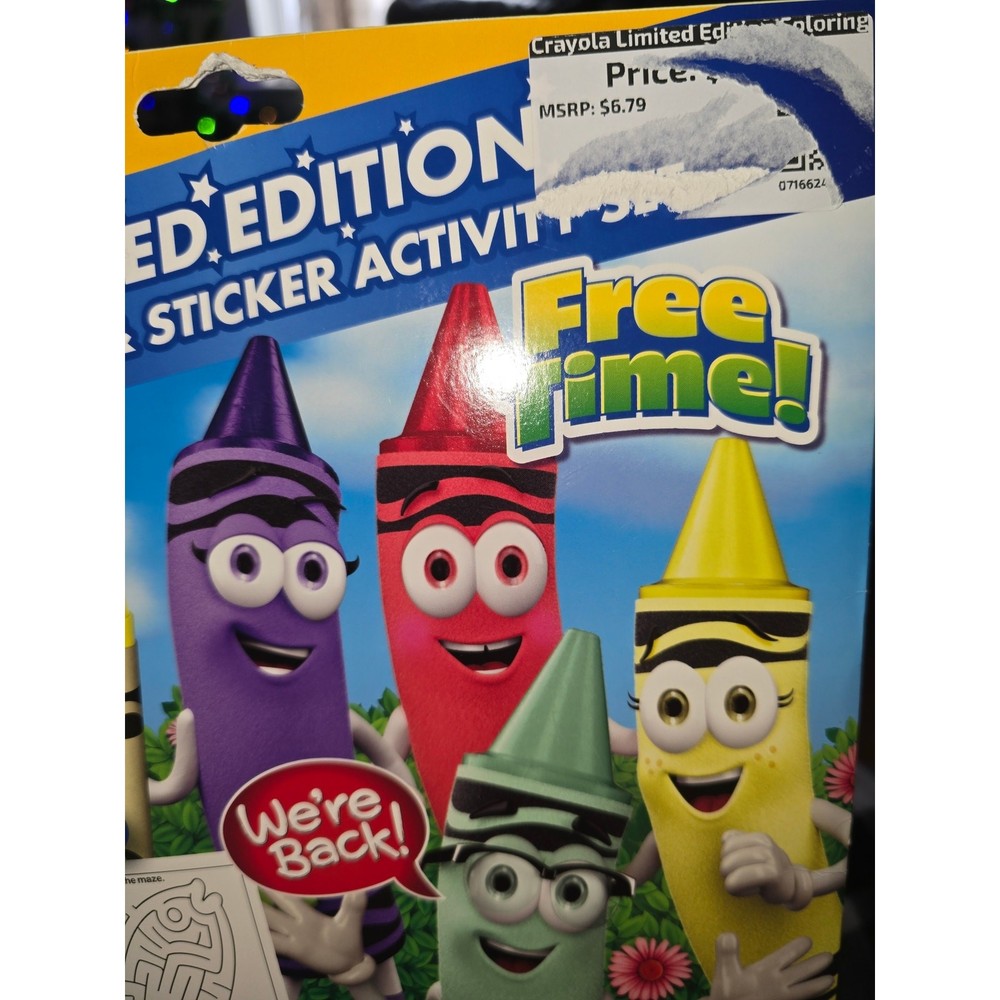 Crayola Coloring & Sticker Activity Set s4