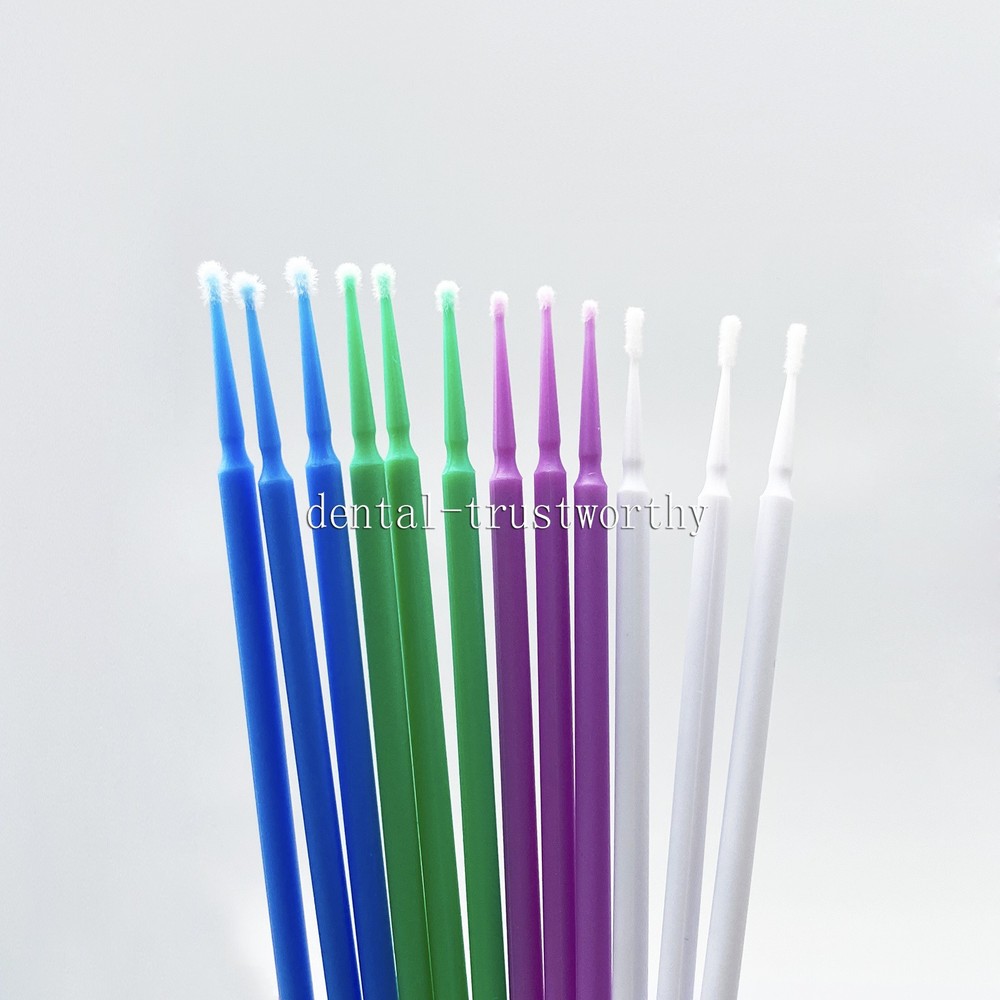 400 Microbrush Micro Brush Applicator Tips Regular, Fine, Super Fine Dental