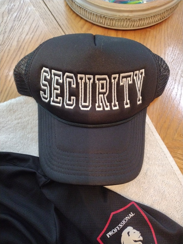 Security Shirt And Hat Set
