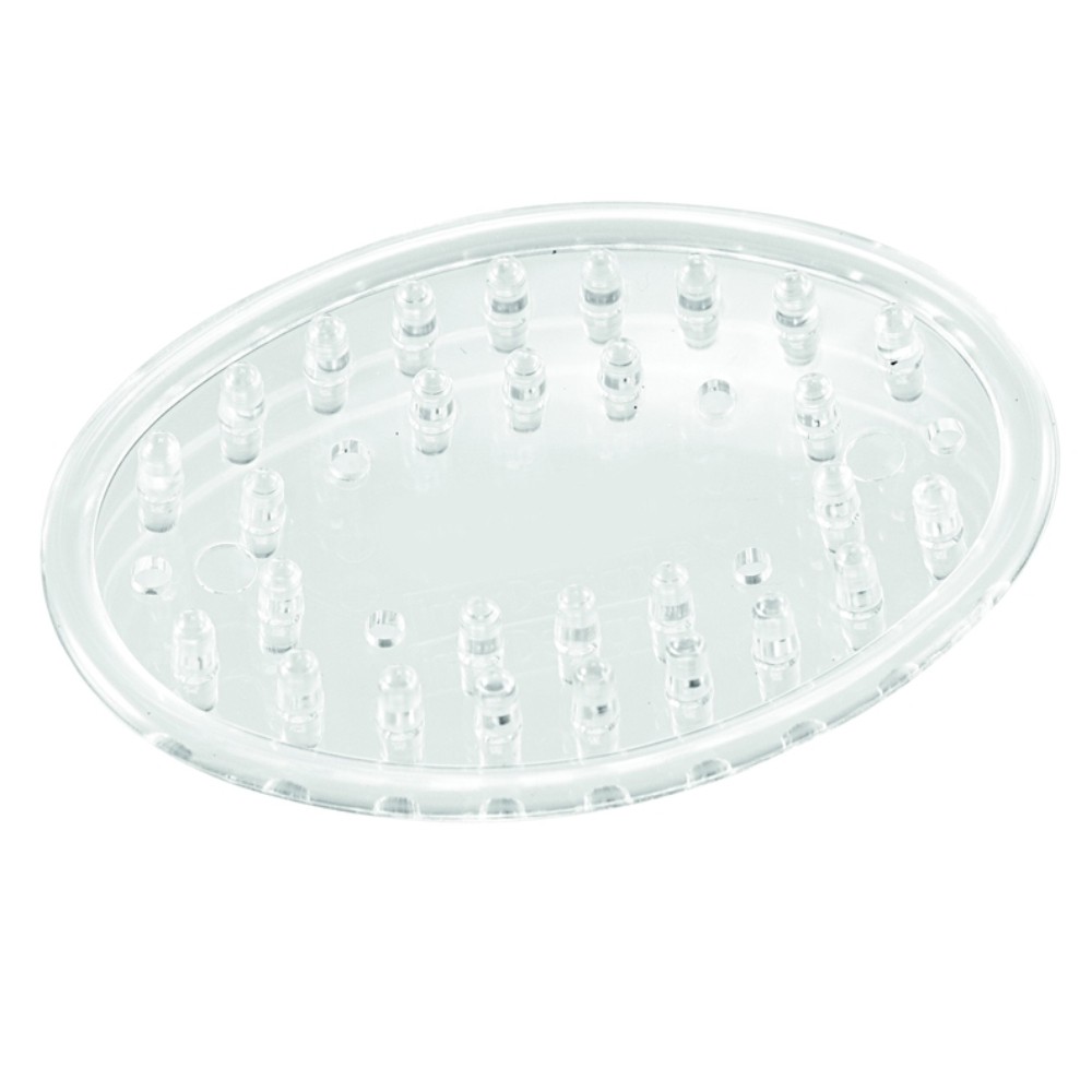 iDesign Clear Clear Silicone Bar Soap Saver