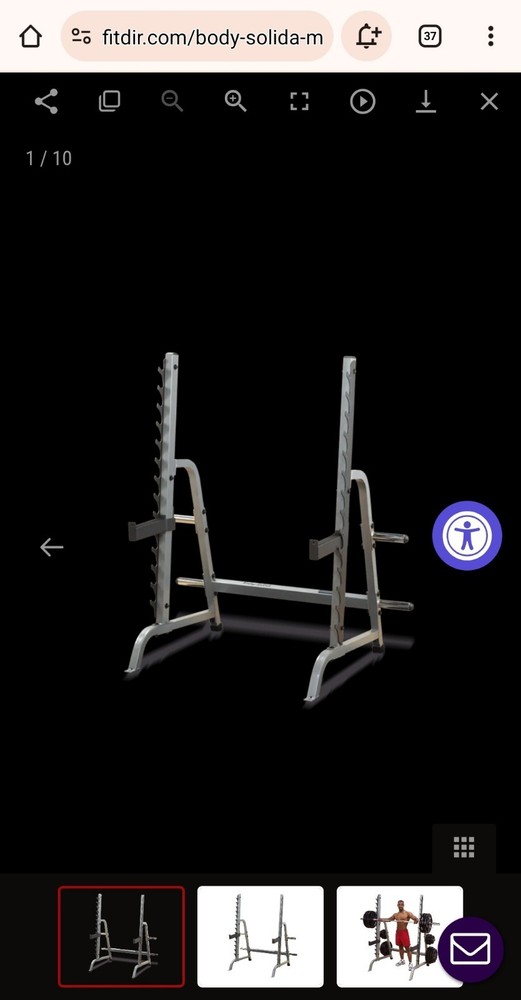 Body Solid WPR370 Full Commercial Multi-Press Rack