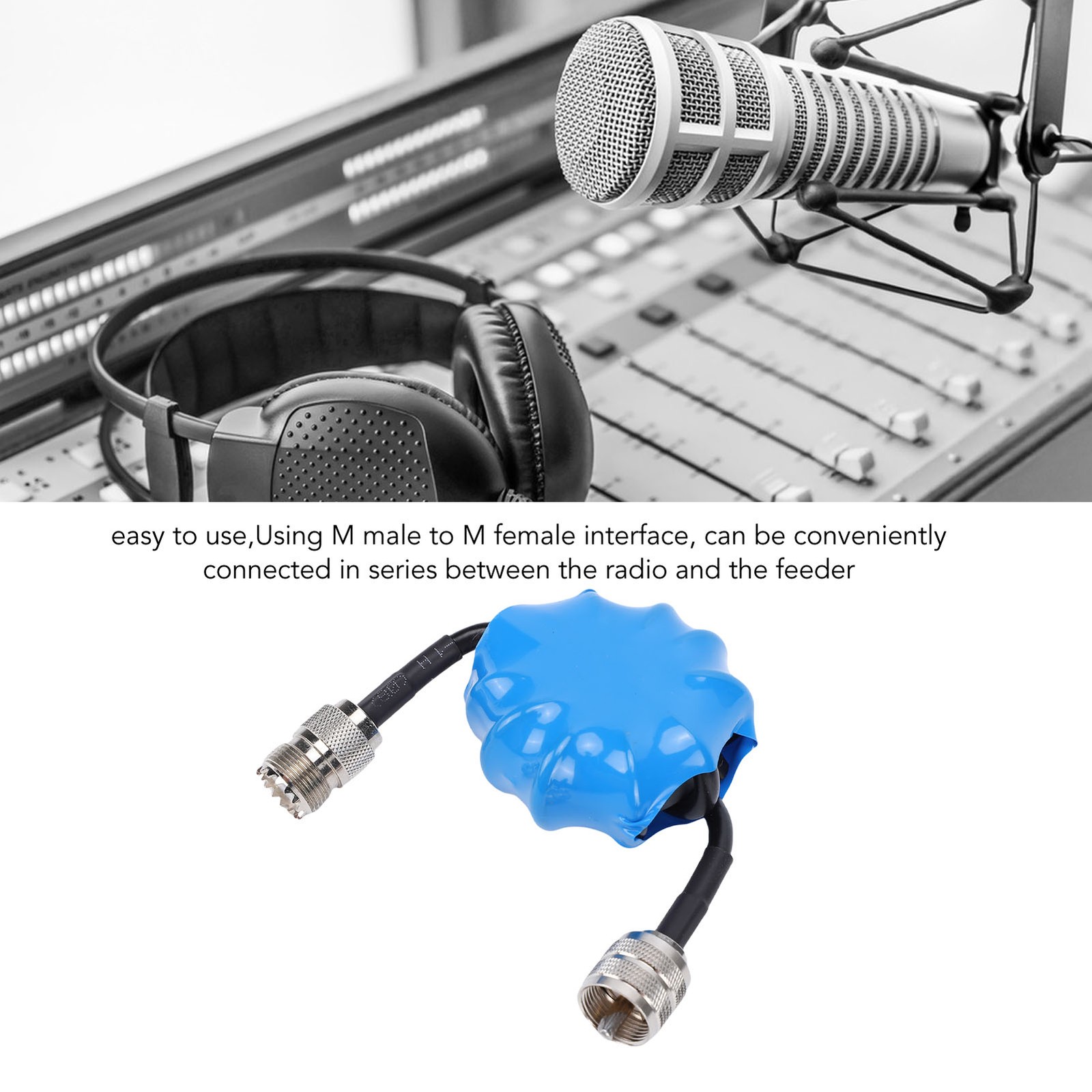 HF Common Mode Choke Balun 1.8-30MHz Shortwave Choke 1:1 200W Power