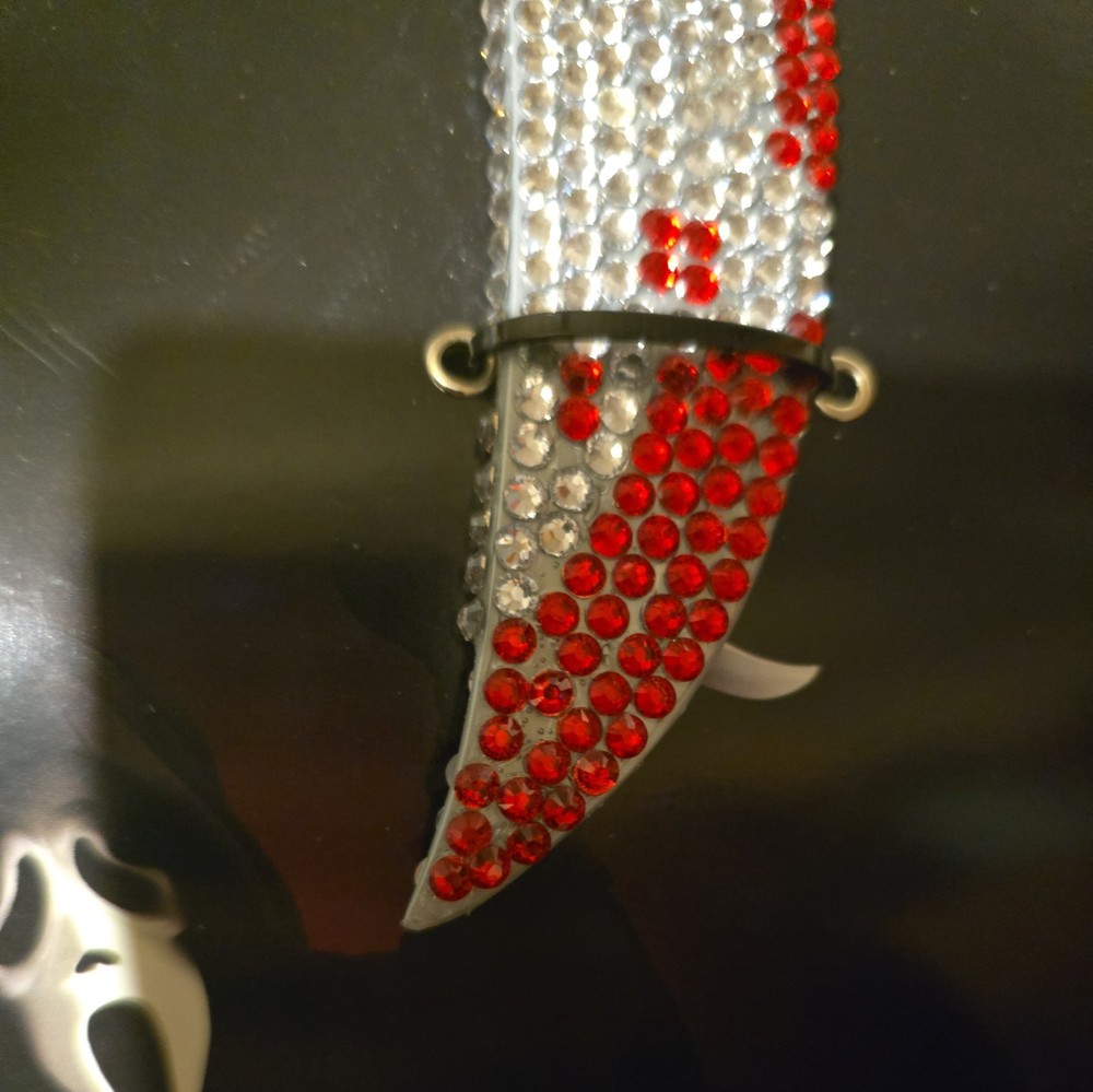 ghost face bling knife