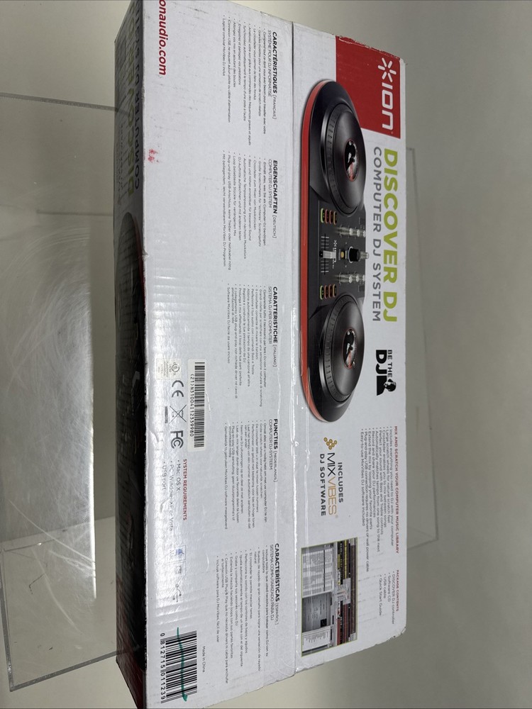 Ion Discover DJ Computer System discovery pc mac usb New Open Box NIB