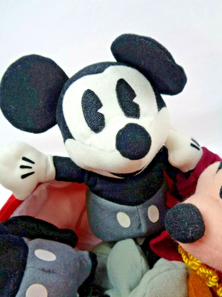 Disney 70th Anniversary Mickey Bean Bag Set
